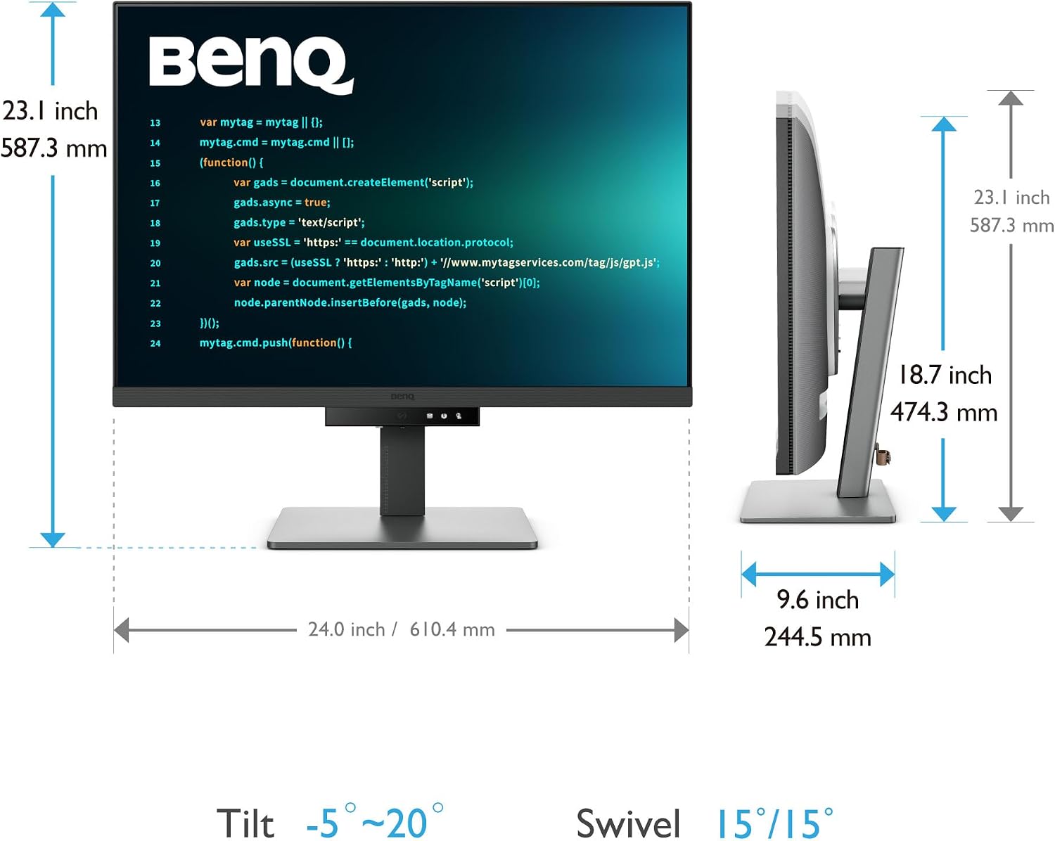 BenQ RD280U ports