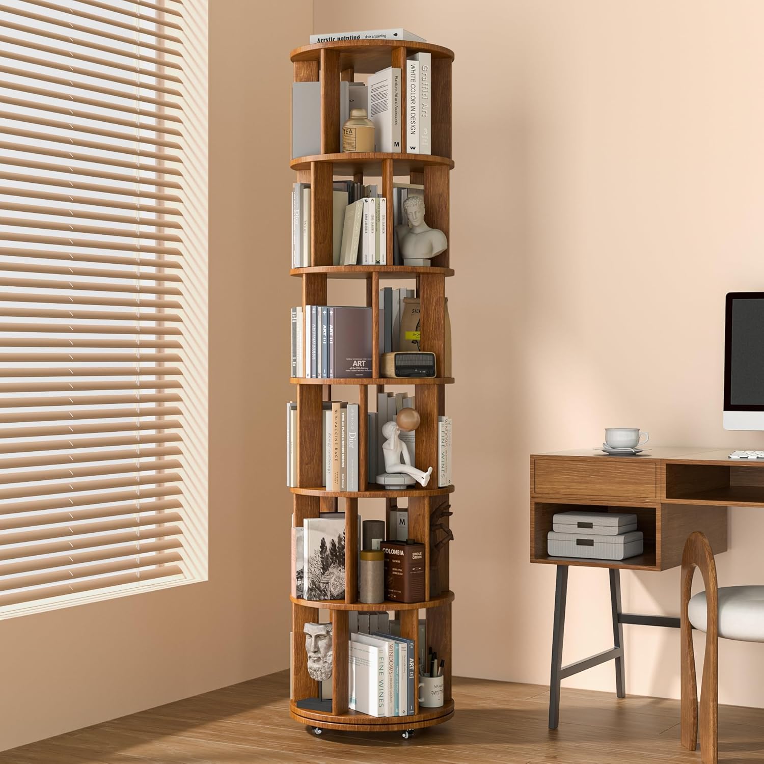 Rotating Bookshelf