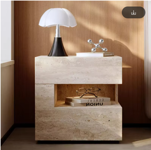Wabi Sabi Minimalist Nightstand
