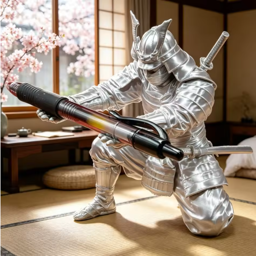 Samurai Pen Holder