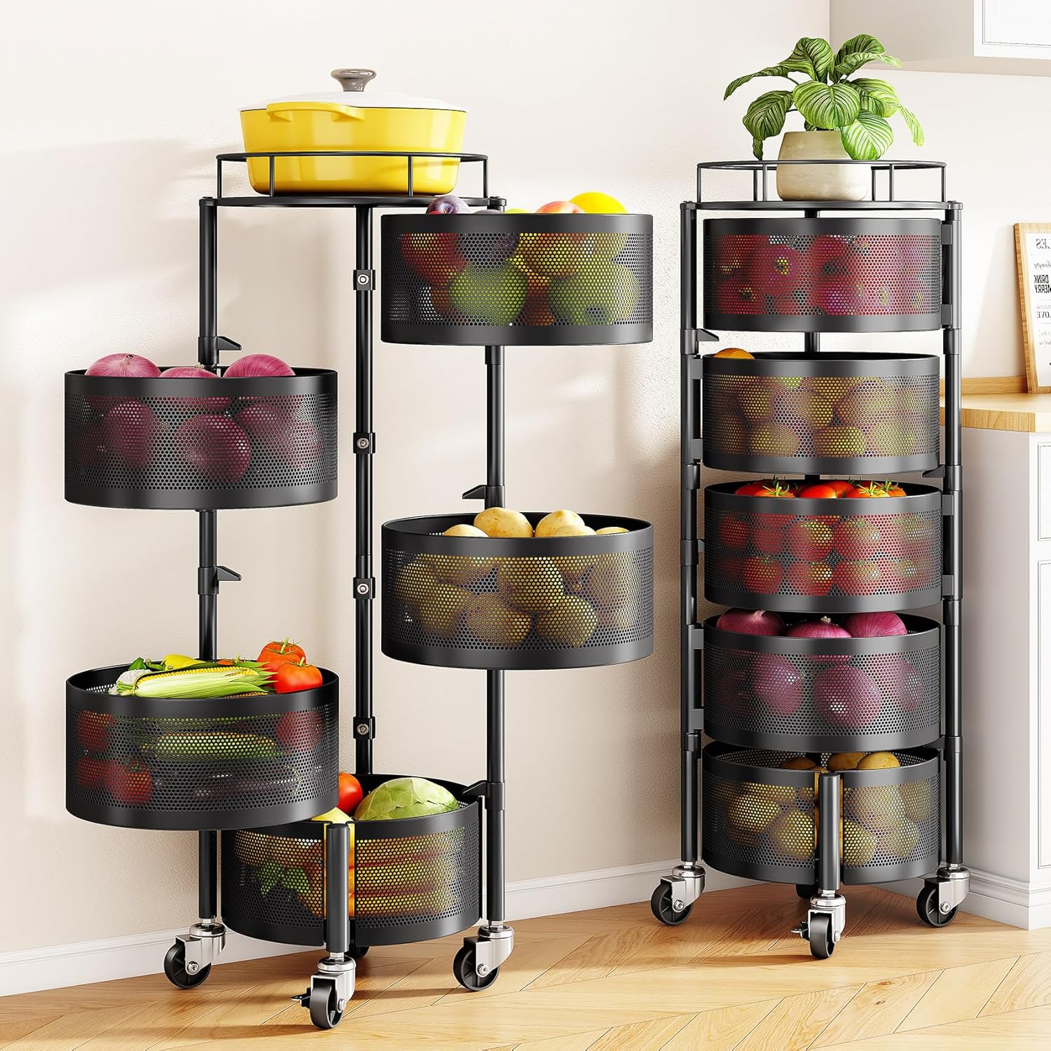 SNTD Rotating Fruit & Vegetable Basket