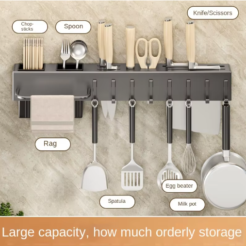 Tool-Free Kitchen Shelf