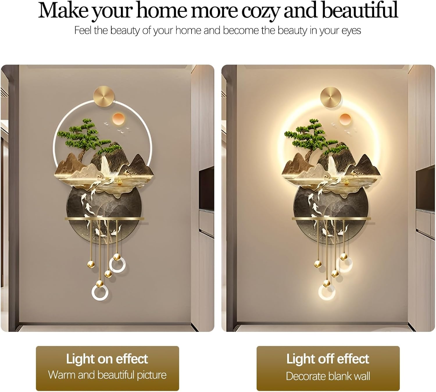 Bonsai 3D LED Wall Art Light